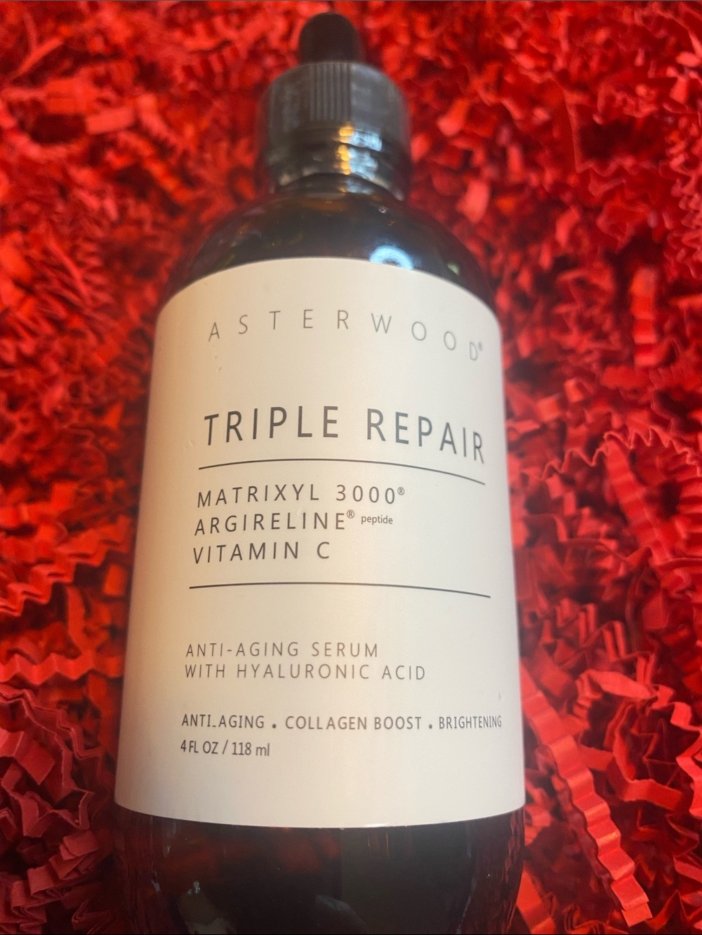 Triple Repair Anti-Aging Serum - Vitamin C & Hyaluronic Acid (Clear)
